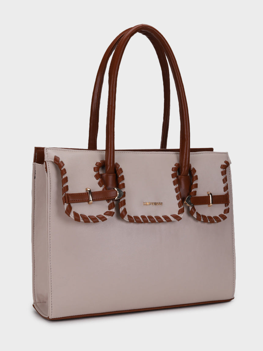 Bennet Beige Classic Tote Bag