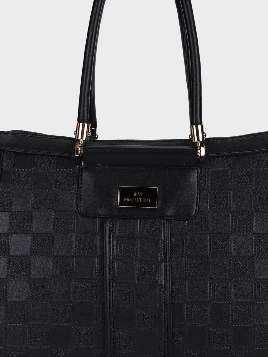 Veronica Mw Black Tote Bag
