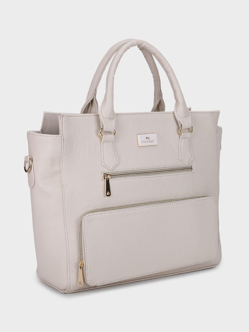 Hilary White Classic Lunch Tote Bag