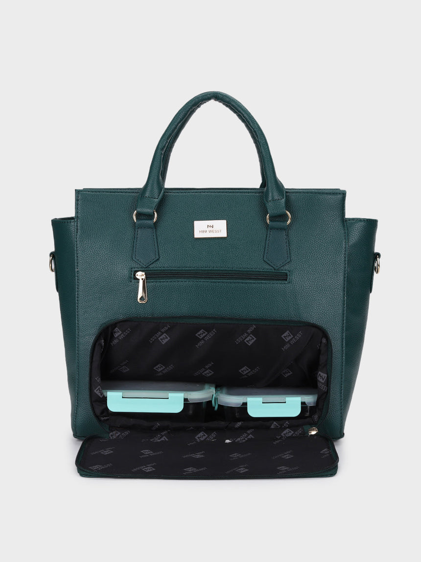 Hilary Green Classic Lunch Tote Bag