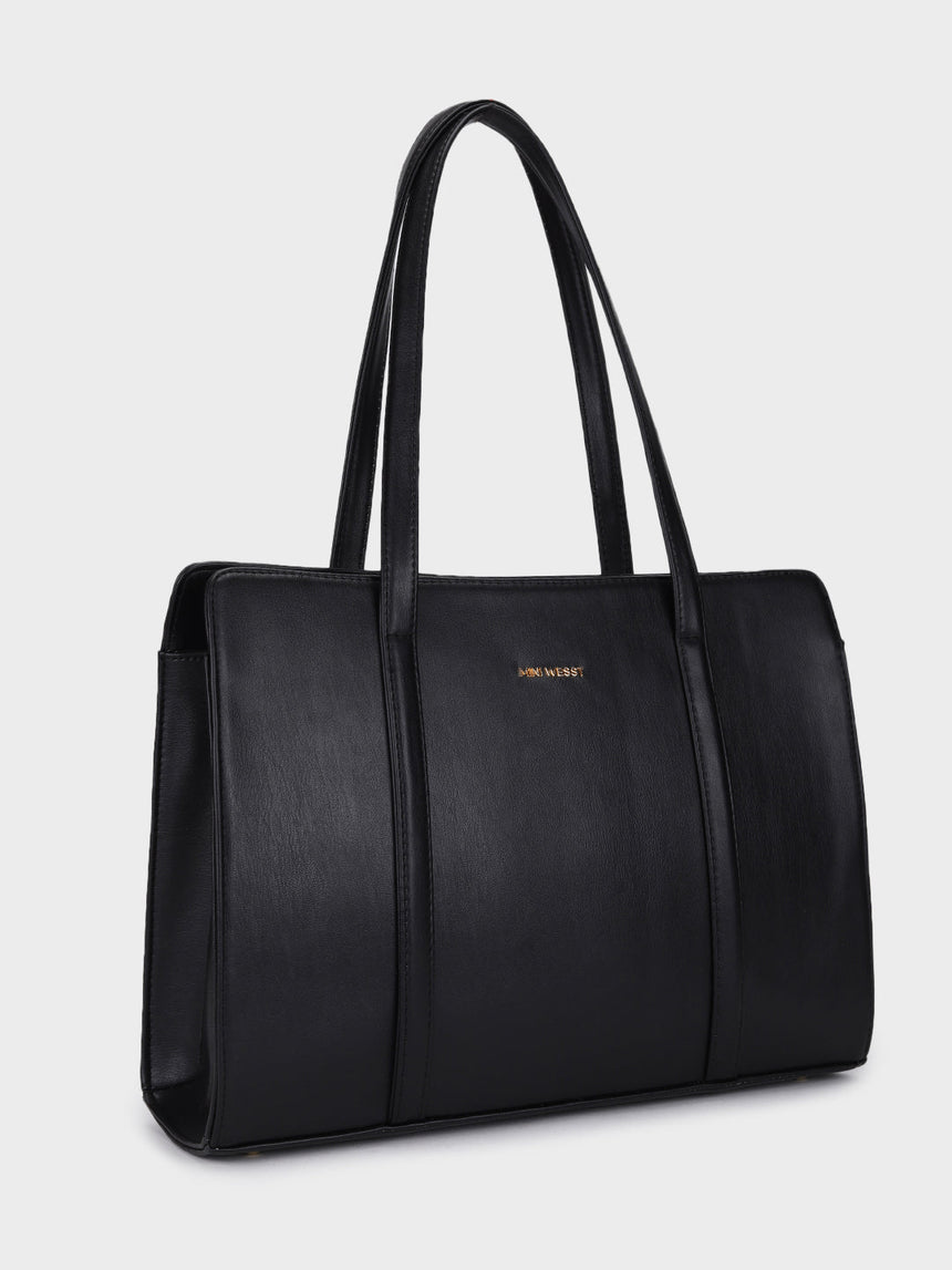 Aria Black Tote Bag
