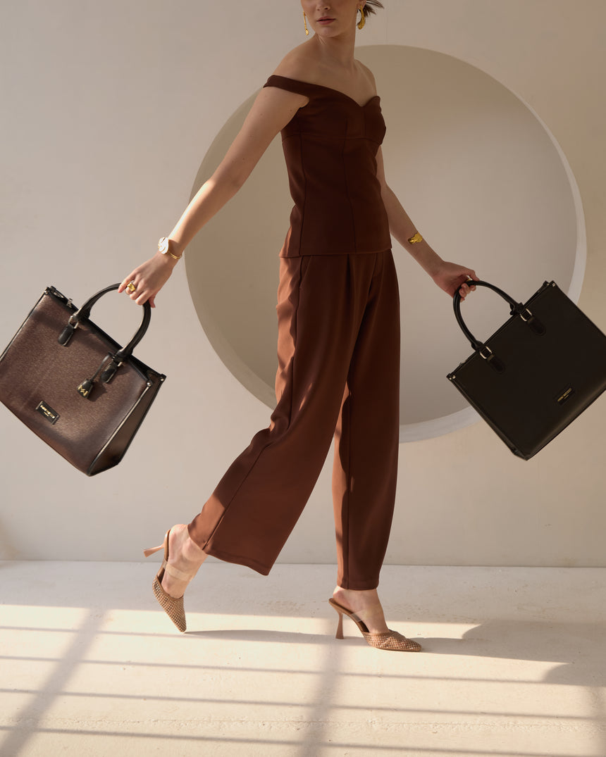 TIMES SQUARE LUXURY TOTE