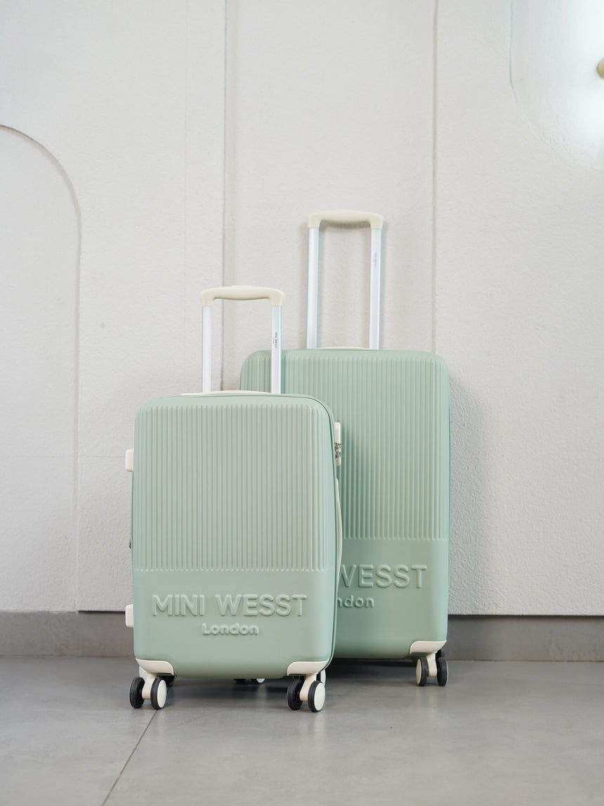 Mw London Green Set Of 2 Luggage
