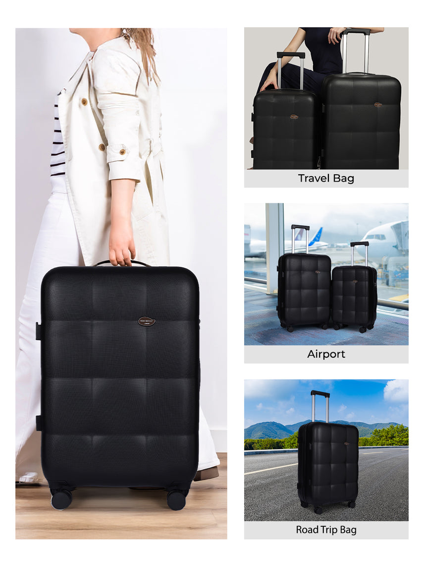 Marvel Check In Black Medium