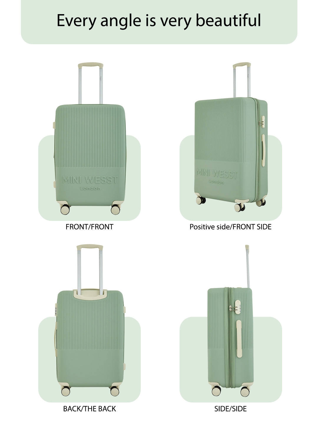 MW LONDON SET OF 2 LUGGAGE