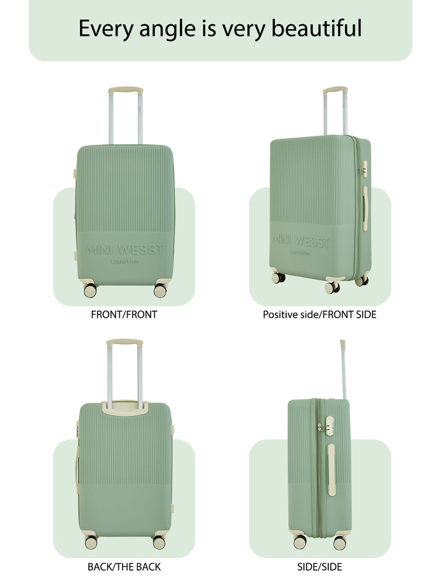 Mw London Green Set Of 2 Luggage
