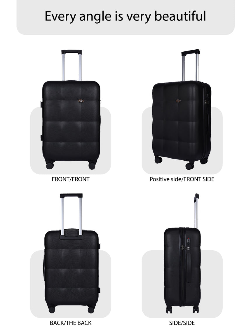 Marvel Check In Black Medium