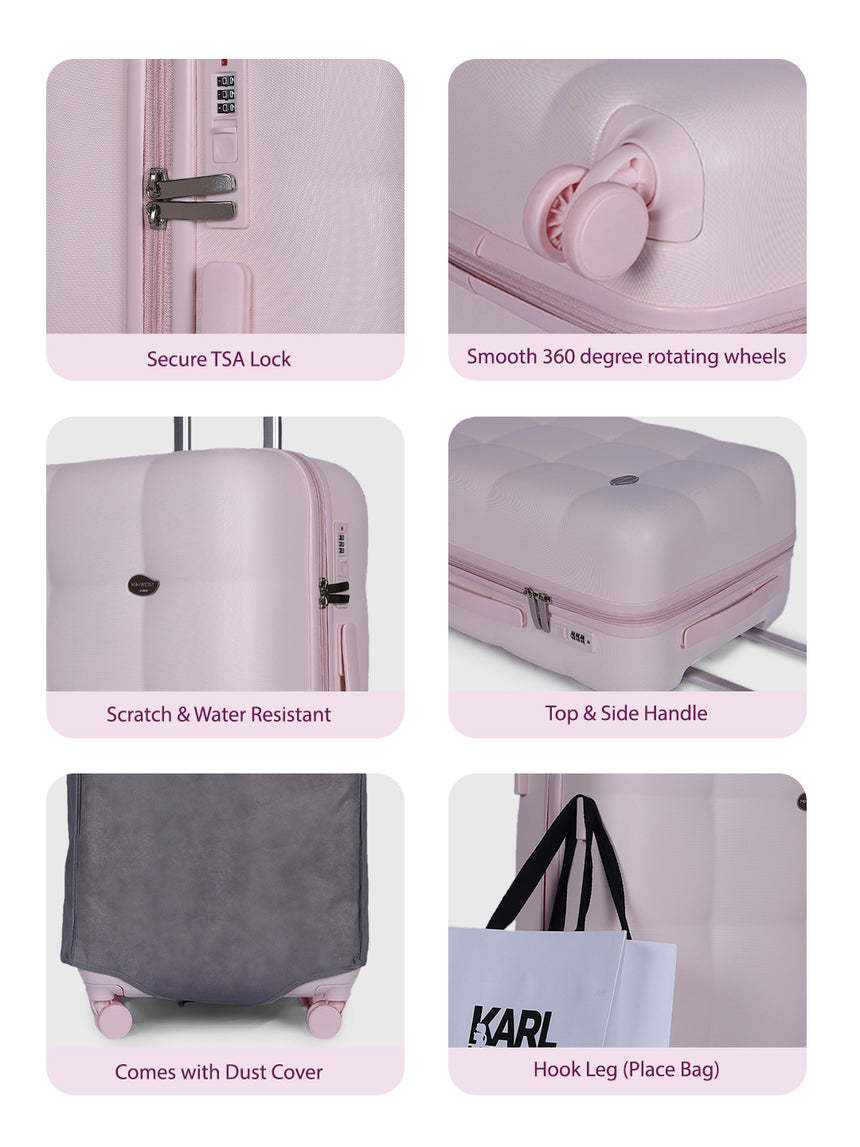 Marvel Check In Pink Medium