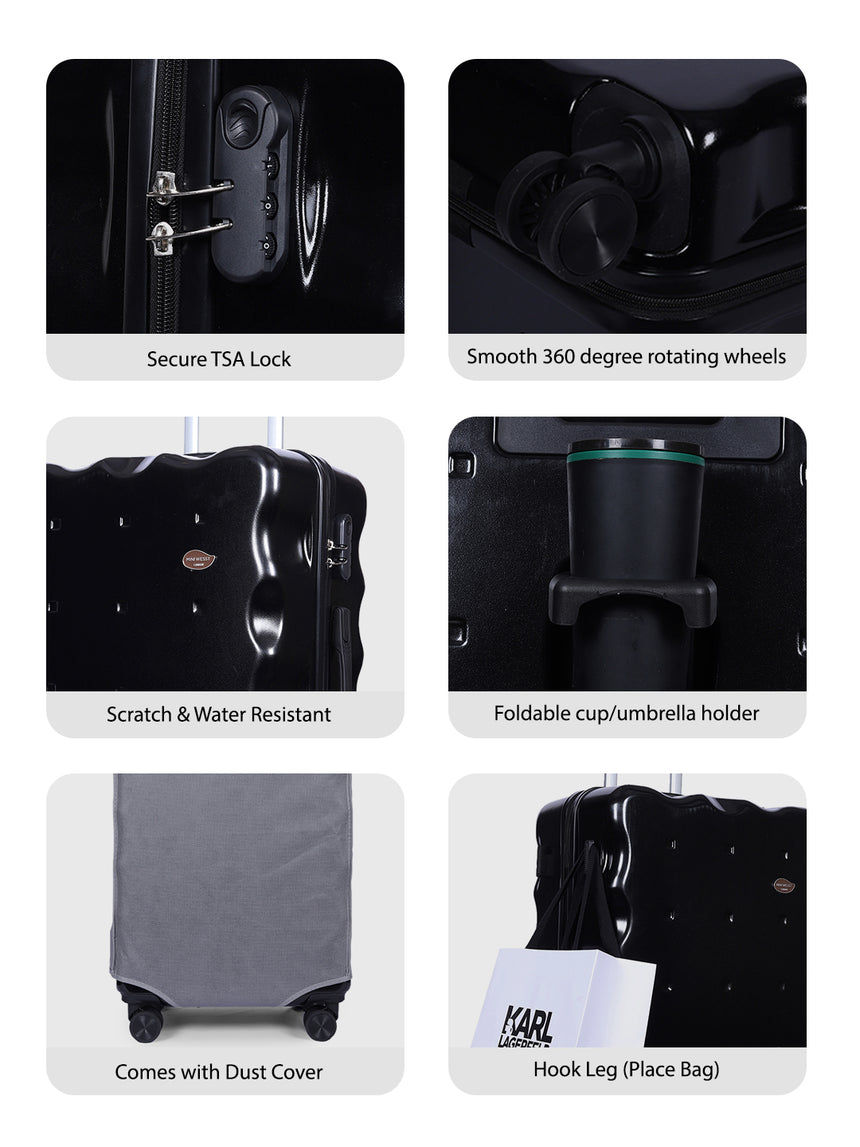 On The Go Black Set Of 2