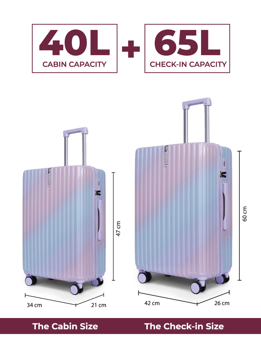 Unicorn Set Of Small & Large Luggage