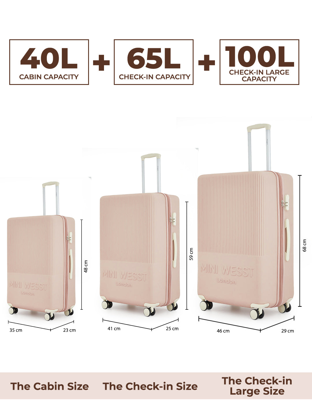 MW PINK LONDON CABIN SMALL