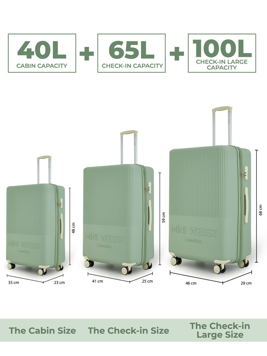 MW LONDON SET OF 2 LUGGAGE
