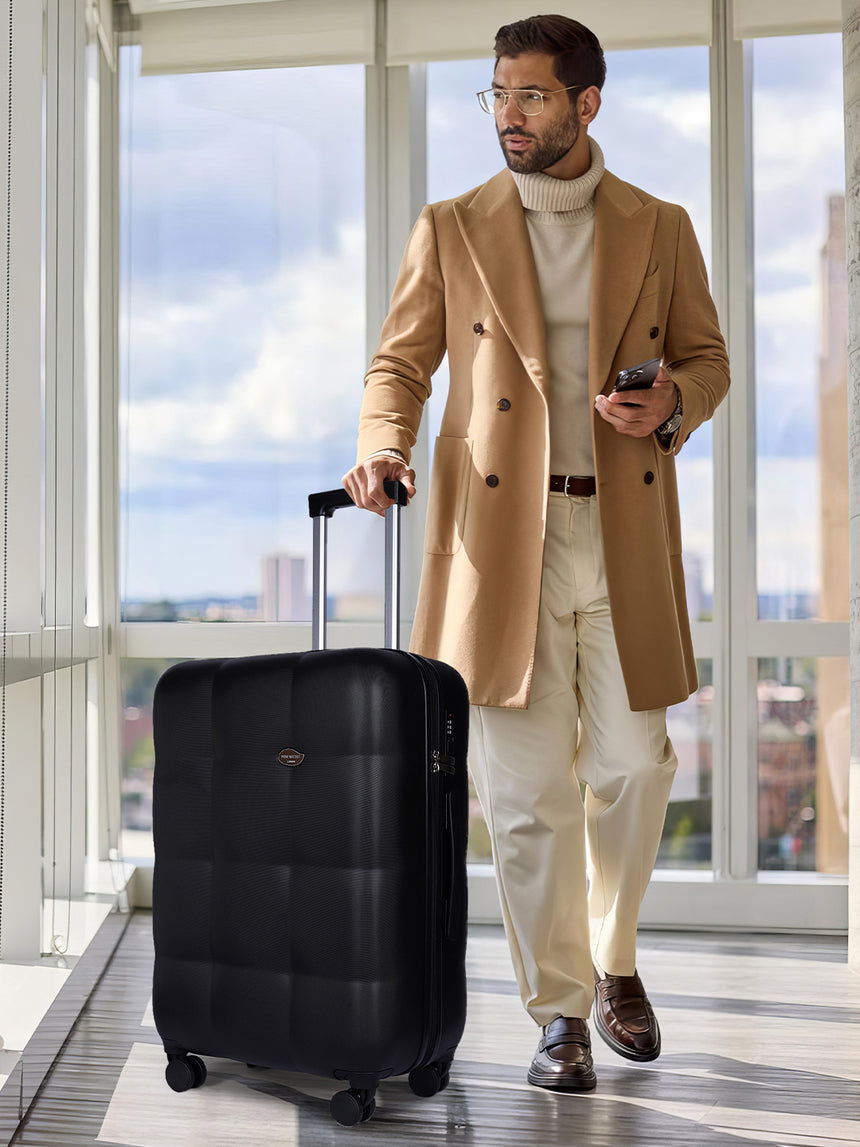 Marvel Check In Black Medium Luggage