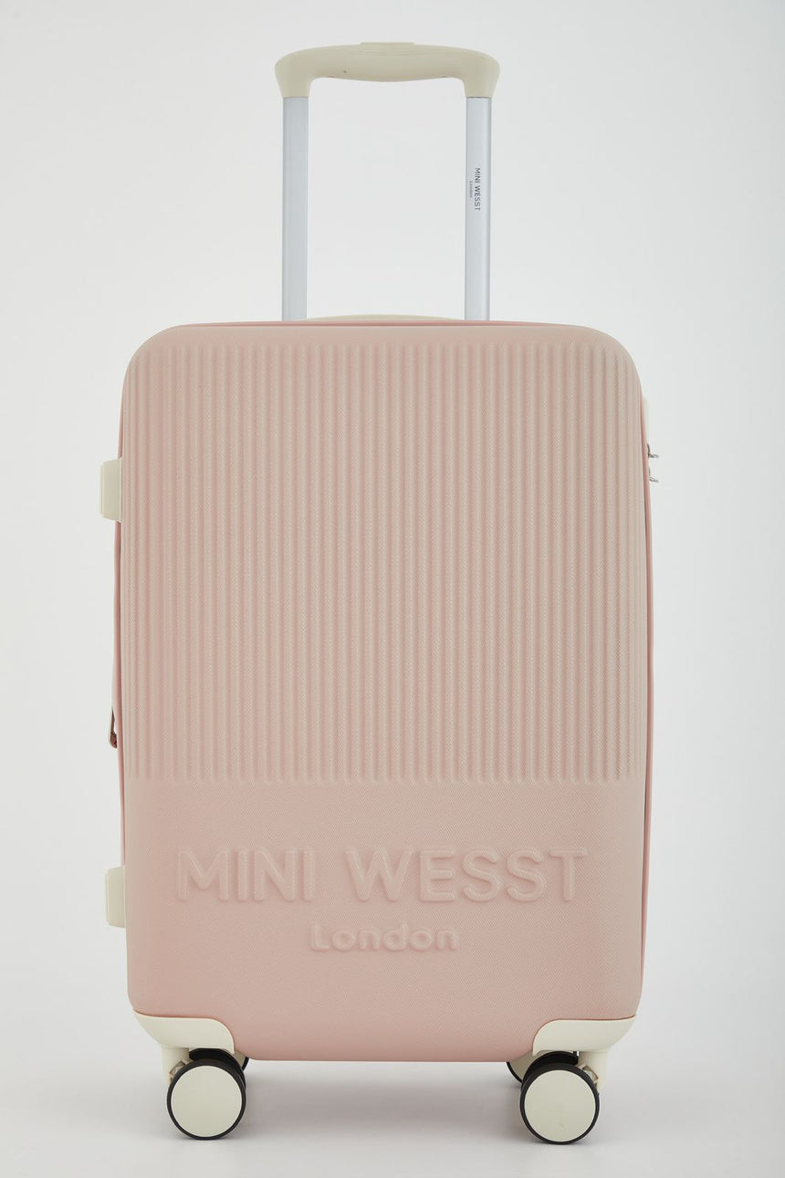 Mw London Pink Set Of 2 Luggage