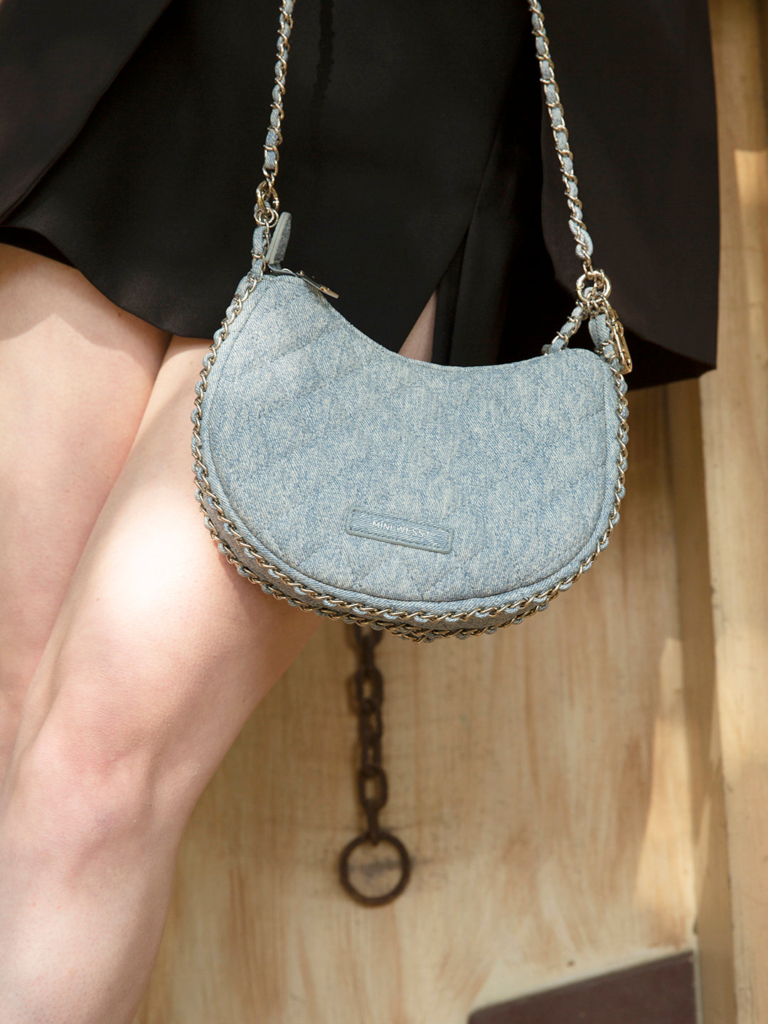 Sofia Blue Shoulder Bag