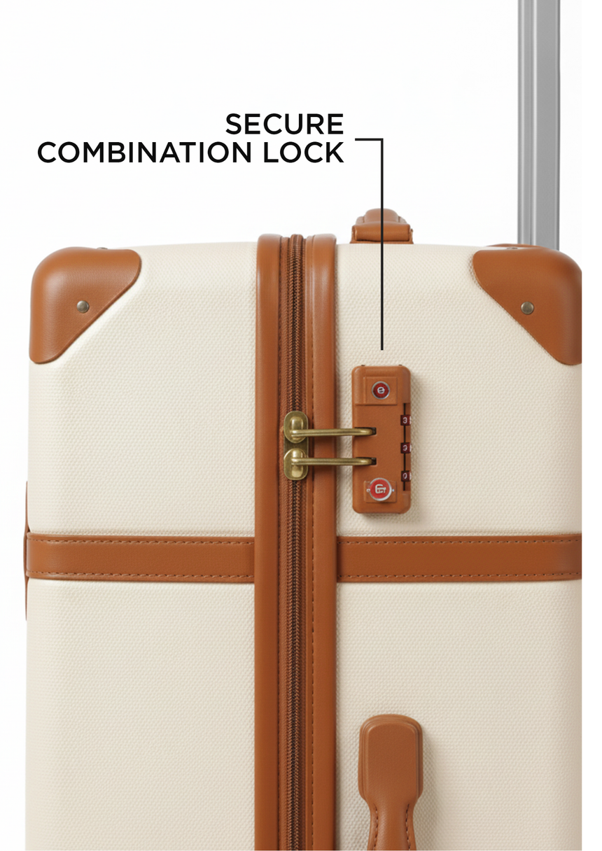 Emily In Paris Cabin Beige Small Luggage