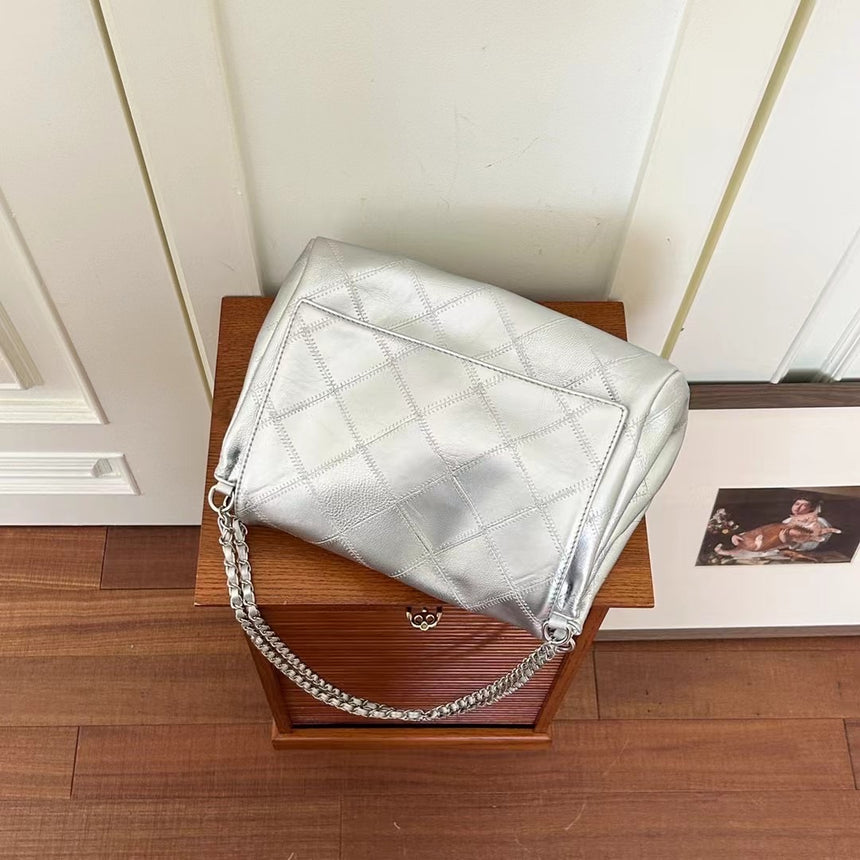 Milan Silver Sling Bag