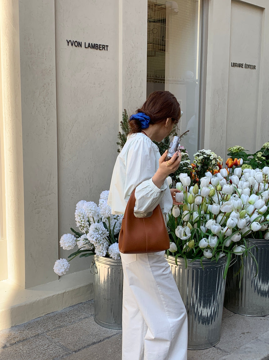 Brown Hilary Bucket Sling Bag