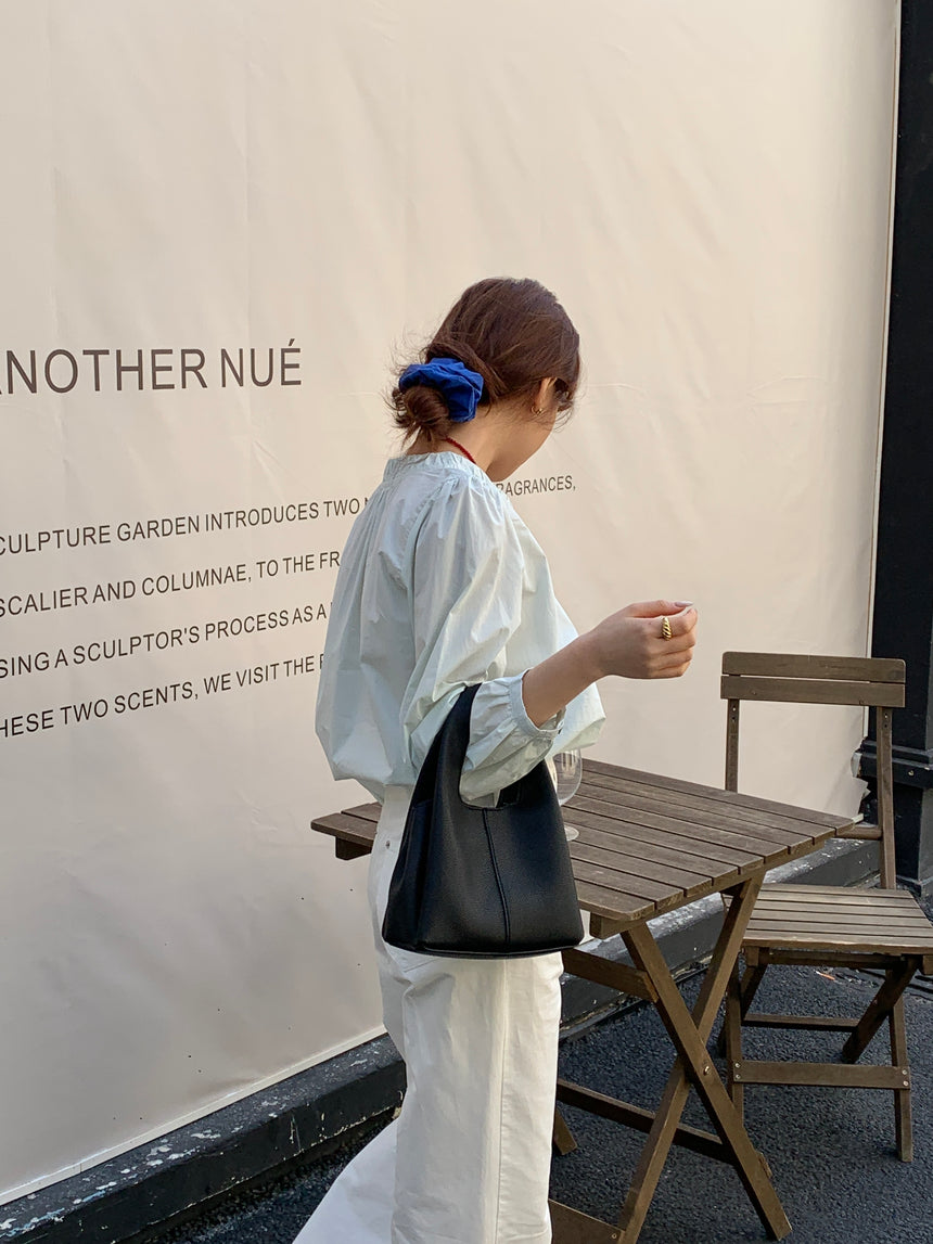 Black Hilary Bucket Sling Bag