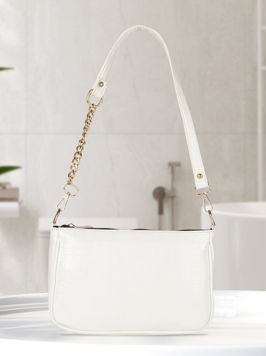 Women'S White Handbags