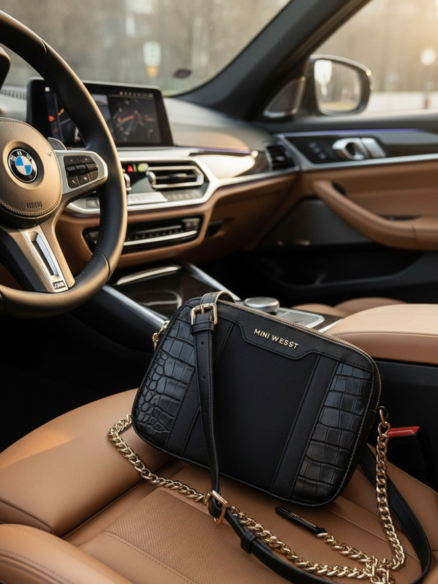 Milano Black London Crossbody