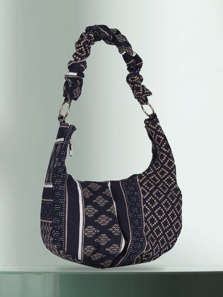 Multi Graphic Hobo Bag