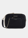 Uptown Luxe Black London Crossbody