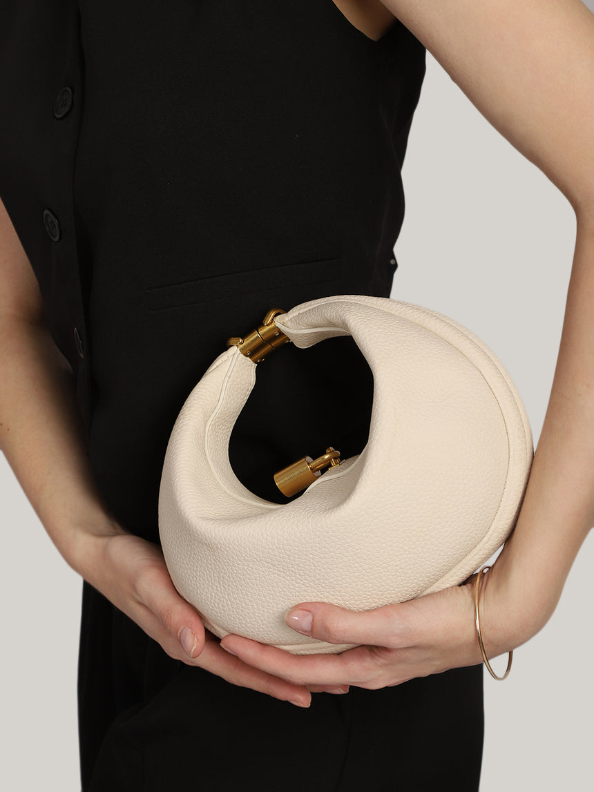 The Moon 4 Ways White London Handbag