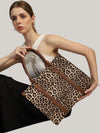 Leopard Printed Tote Bag