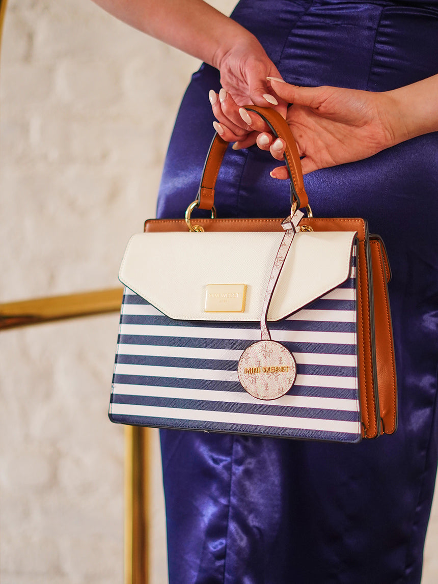 Yin & Yang Luxe White London Handbag