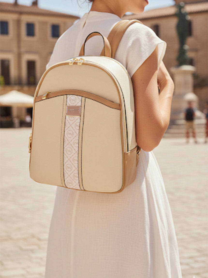 Noha Luxury Gold London Backpack