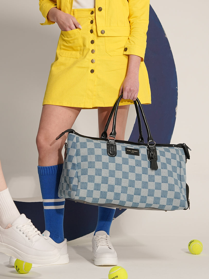 Wall Street Blue London Duffle Bag