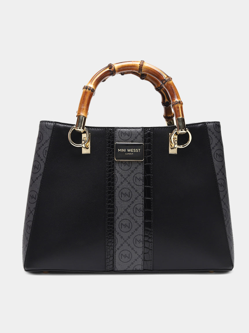 Ada Luxury Black London Handbag