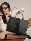 Moscow Luxe Black London Tote