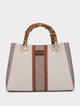 Ada Luxury Beige London Handbag