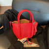 Barbara Red Bucket Handbag