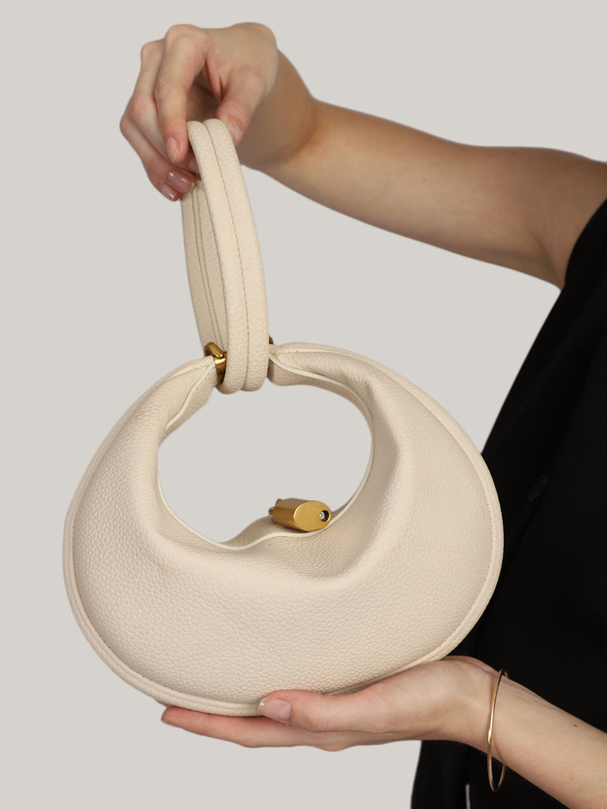 The Moon 4 Ways White London Handbag