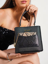 Blair Luxury Black London Handbag