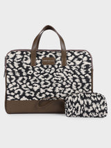 Bourbon Brown London Street Bag With Pouch