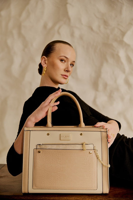 Westminster Luxury Beige London Handbag