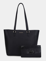 Buckingham Black London Tote