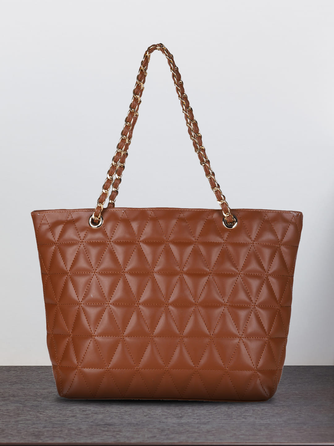 MINI WESST BROWN Solid Shoulder Bag(MWHB224BR)