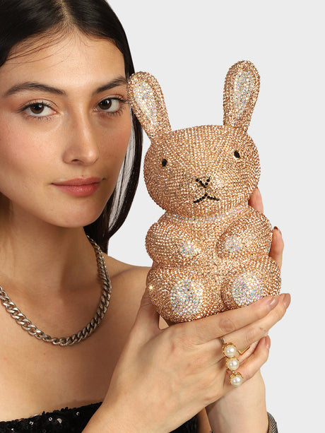 Rabbit Multicoloured Clutch