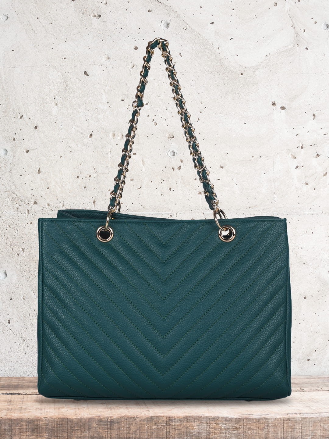 Cosmopolitian Green Tote Bag