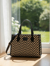 Boulevard Luxe Printed London Handbag