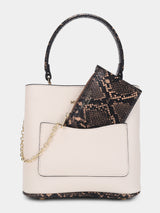 Blair Luxury Beige London Handbag