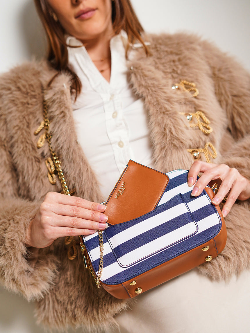 Uptown Luxe Printed London Crossbody