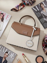 Yin & Yang Luxe Beige London Handbag