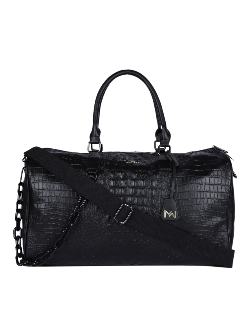 Soho Classic Black Duffle
