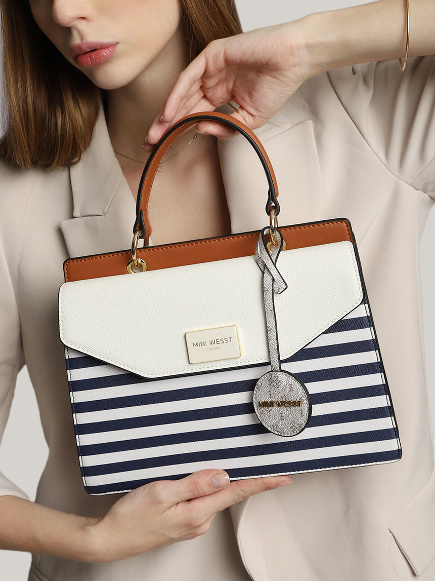 Yin & Yang Luxe White London Handbag